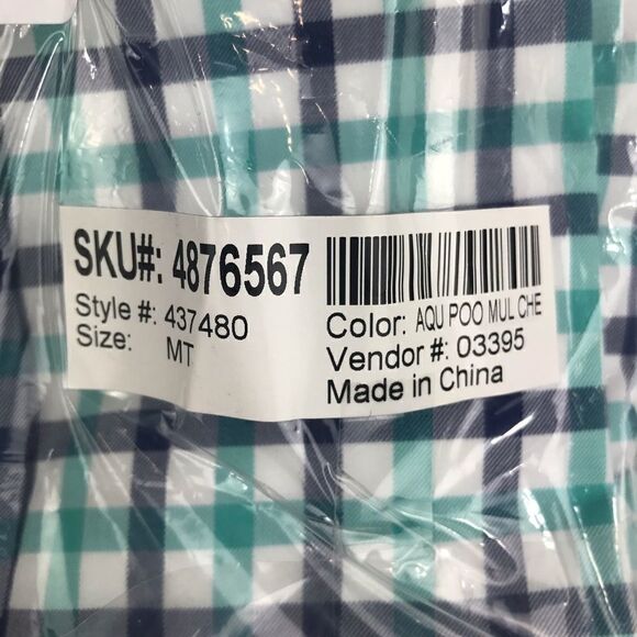 NEW Land’s End Plaid Button Down Shirt - Picture 7 of 9